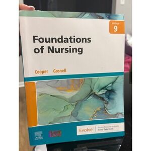 Foundations of Nursing 9th Edition Cooper Gosnell Elsevier Textbook